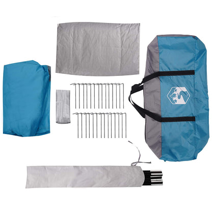 Tunnel Tent Blue 382 x 262 x 214 cm