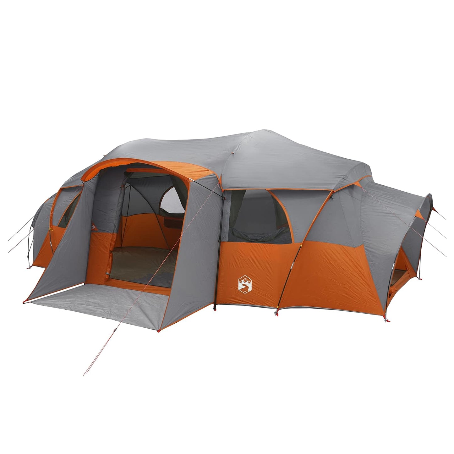 Family Tent with Rainfly Water-resistant 10-Person