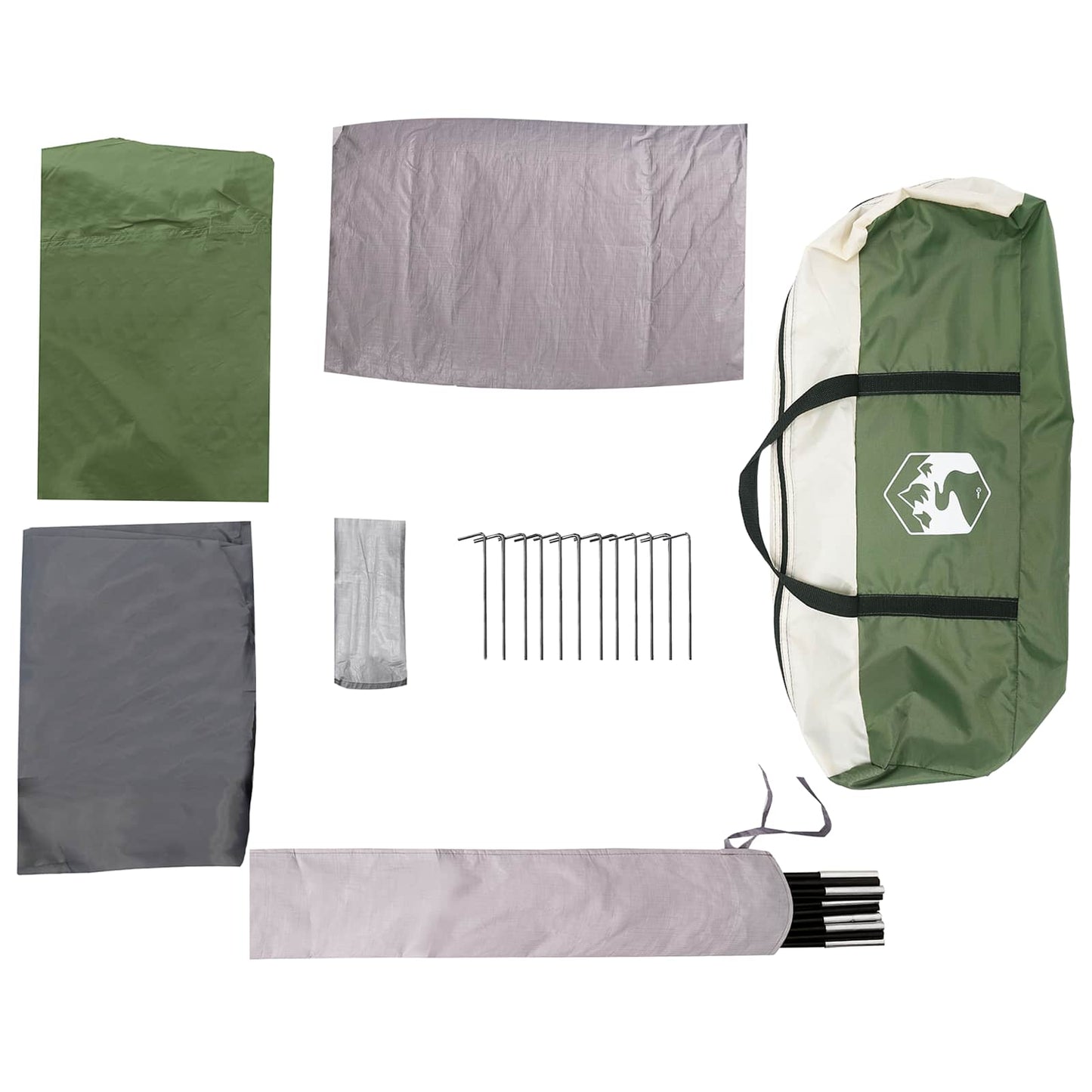 Family Tent 533 x 312 x 230 cm Green