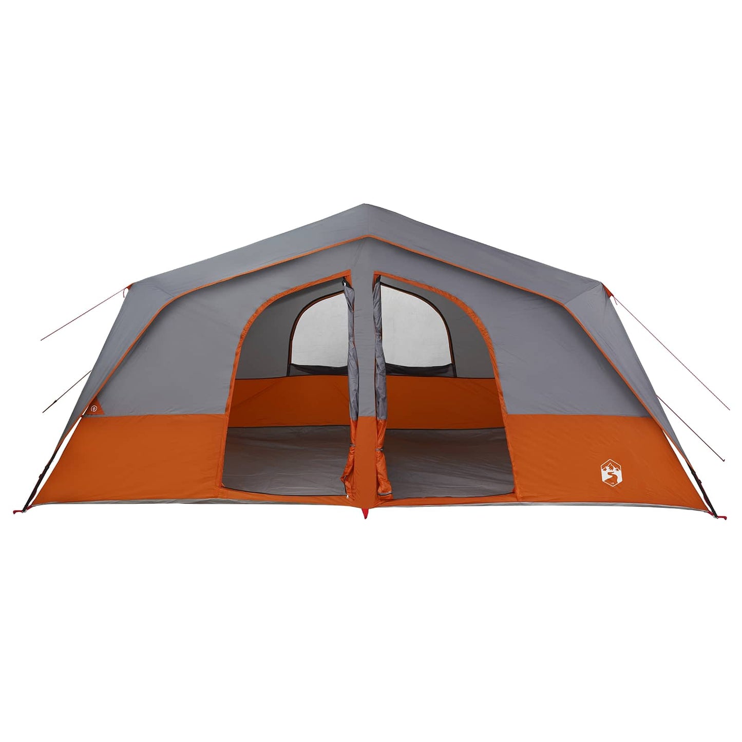 Family Tent 533 x 312 x 230 cm Grey and Orange