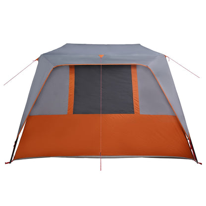 Family Tent 533 x 312 x 230 cm Grey and Orange