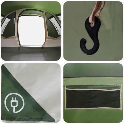 Tunnel Tent 675 x 392 x 210 cm Green
