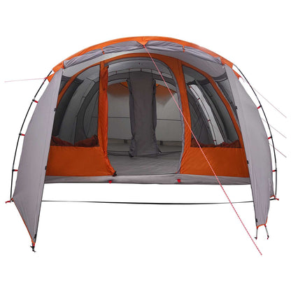 Tunnel Tent 675 x 392 x 210 cm Grey and Orange