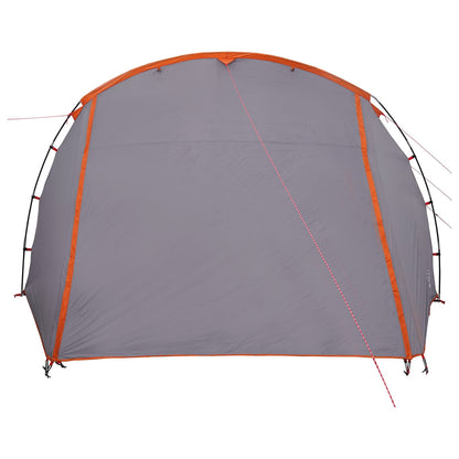 Tunnel Tent 675 x 392 x 210 cm Grey and Orange