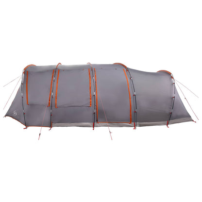 Tunnel Tent 675 x 392 x 210 cm Grey and Orange
