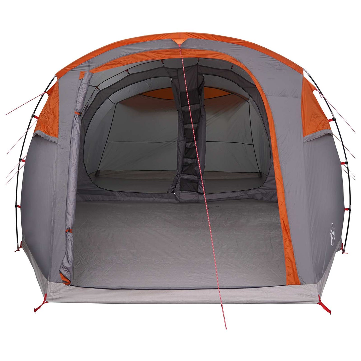 Tunnel Tent 505 x 330 x 204 cm Grey and Orange