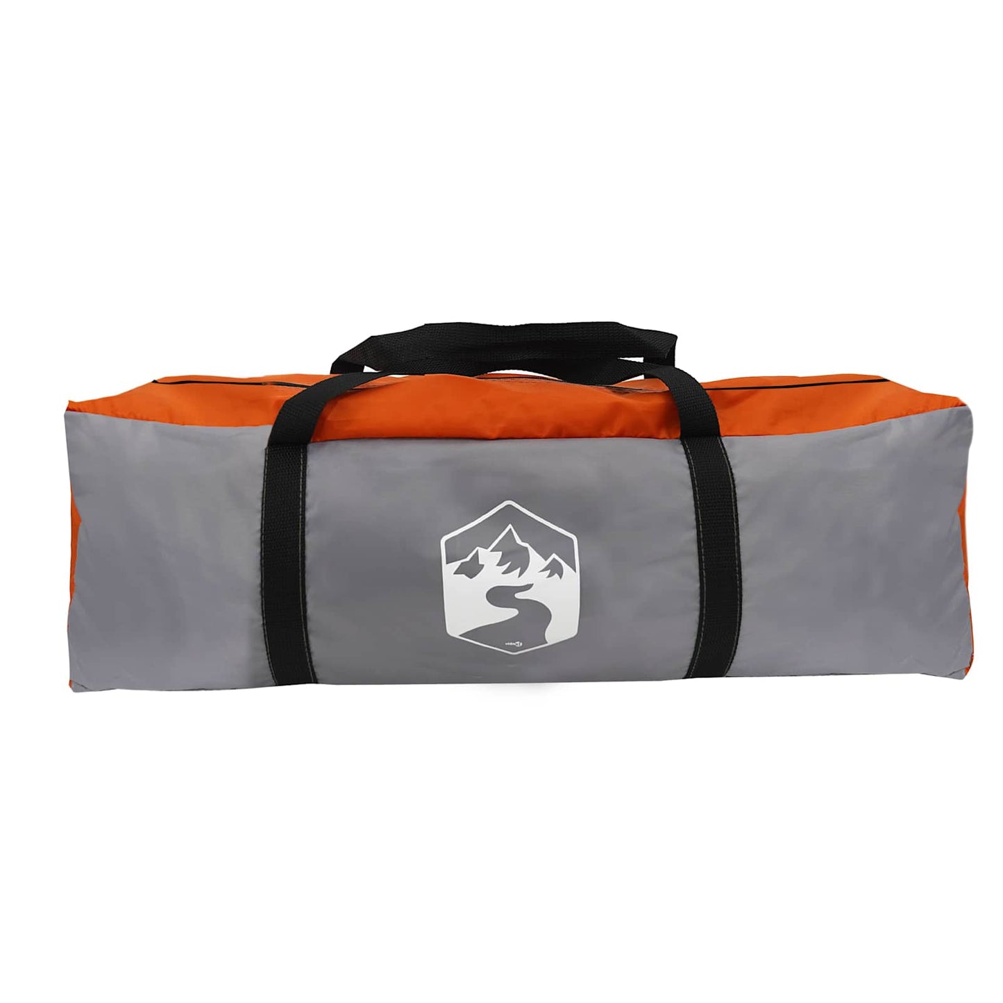 Instant Tent 524 x 232 x 192 cm Grey and Orange