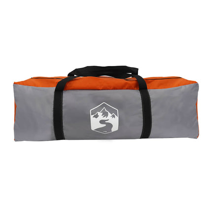 Instant Tent 524 x 232 x 192 cm Grey and Orange