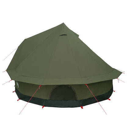 Family Tent Army Green 6-Person Polycotton