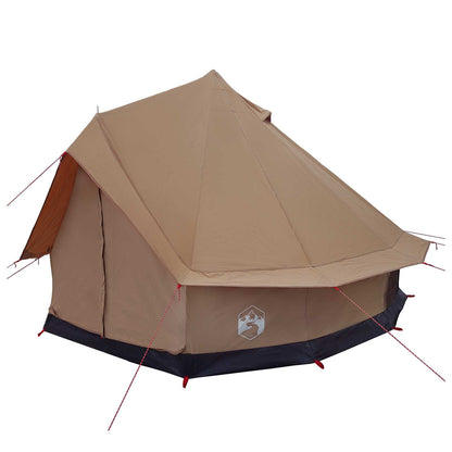 Family Tent Brown 6-Person Polycotton