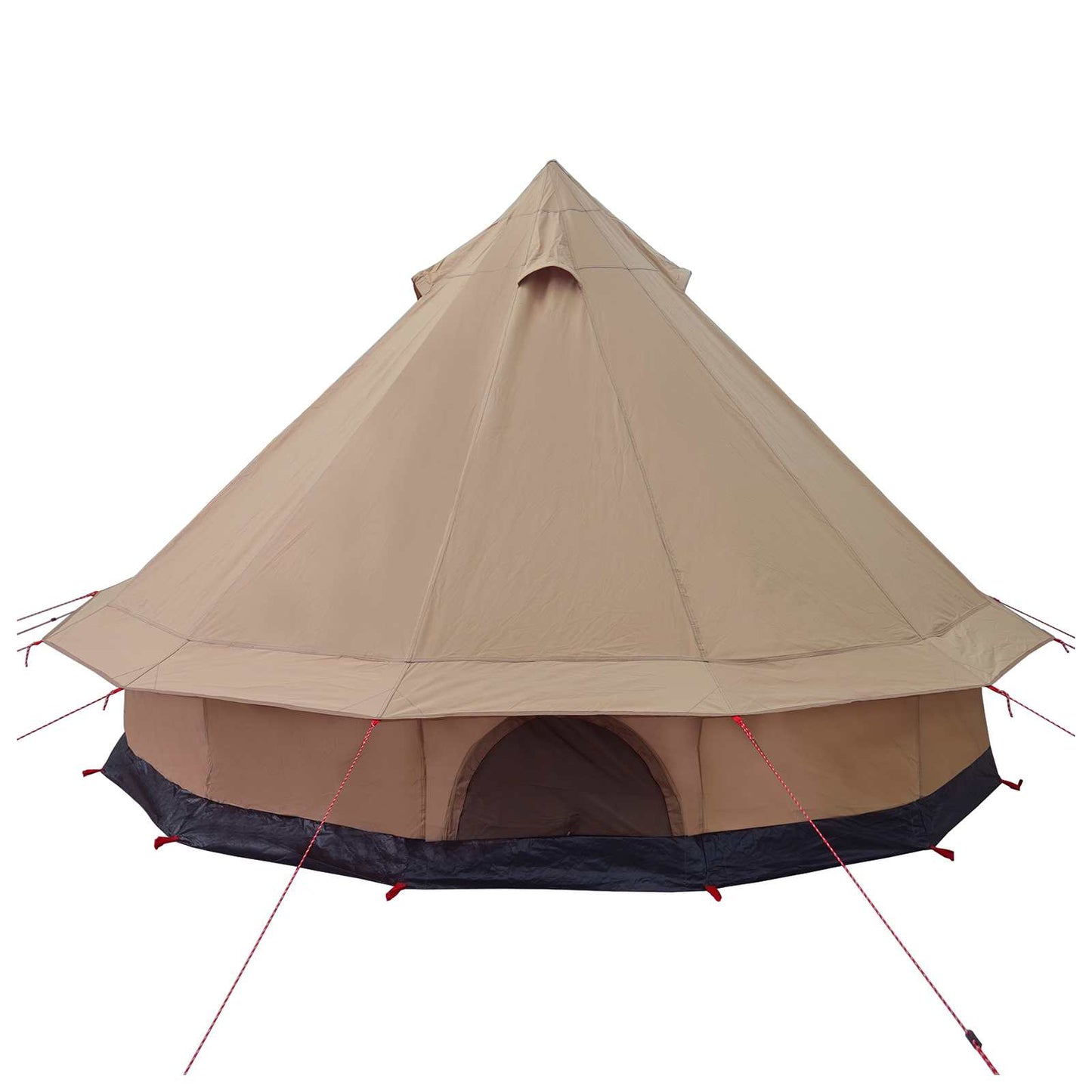 Family Tent Brown 6-Person Polycotton