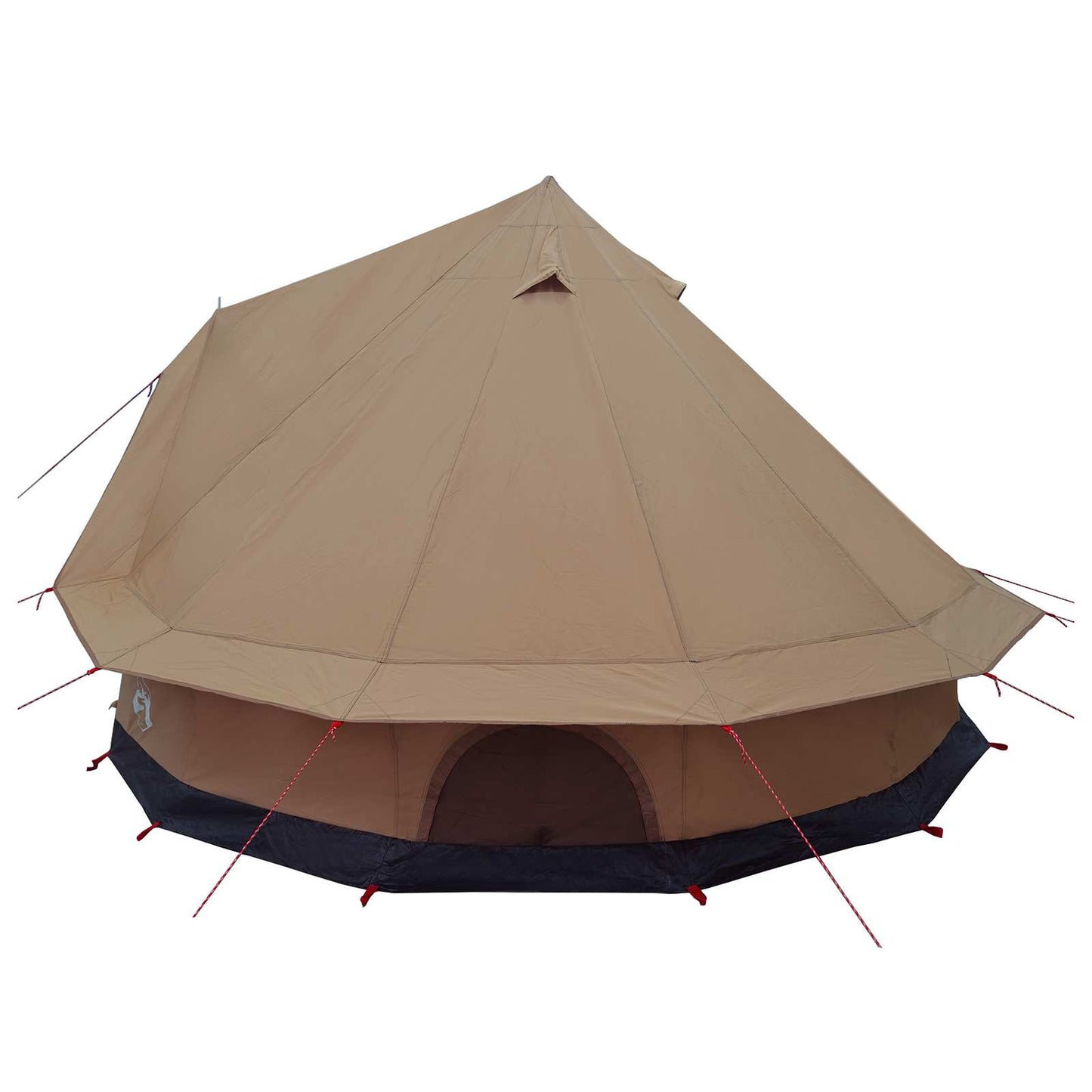 Family Tent Brown 6-Person Polycotton