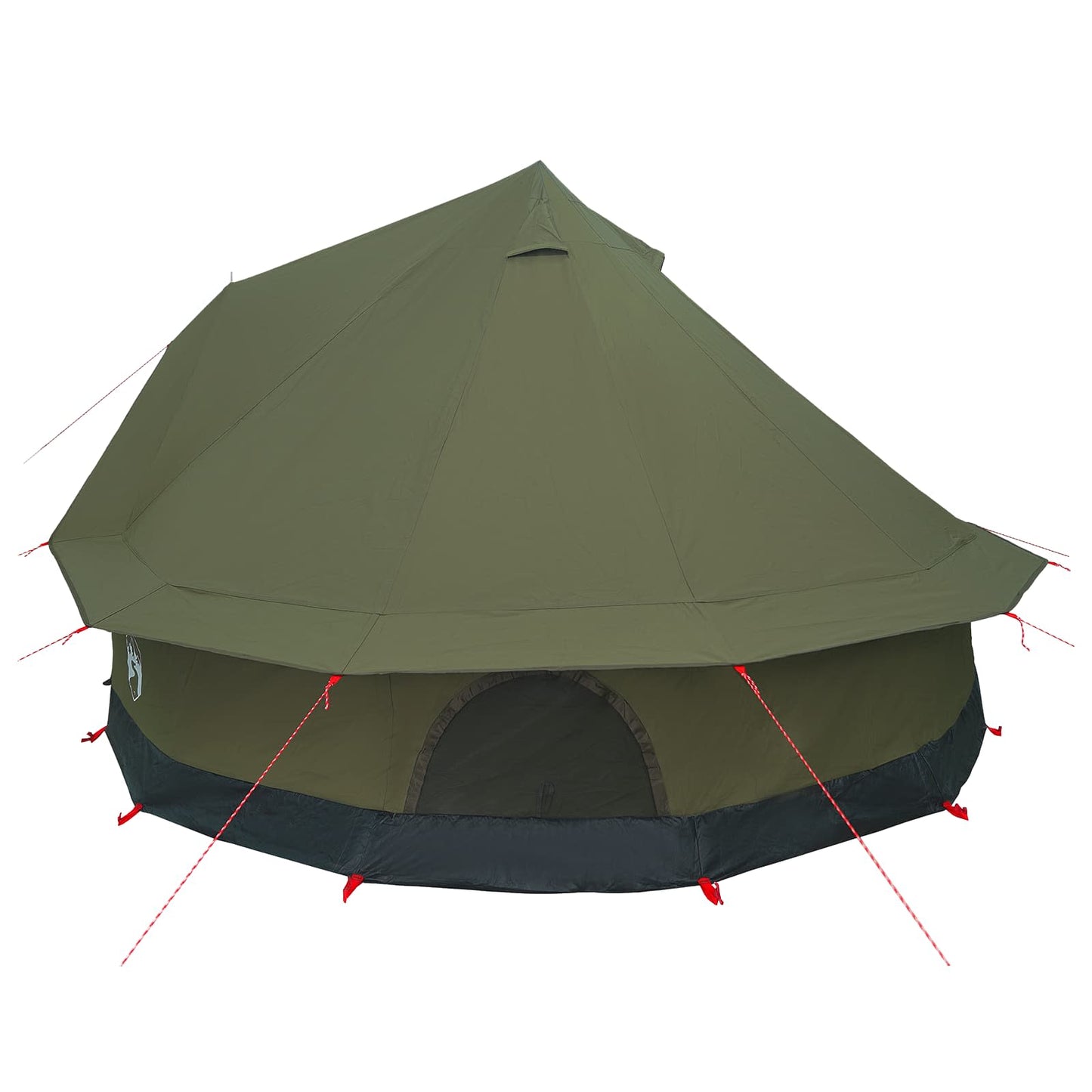 Family Tent Army Green 8-Person Polycotton
