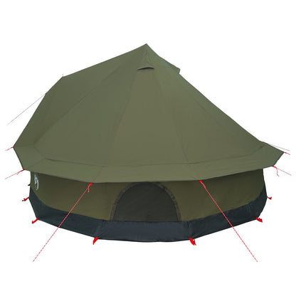 Family Tent Army Green 8-Person Polycotton