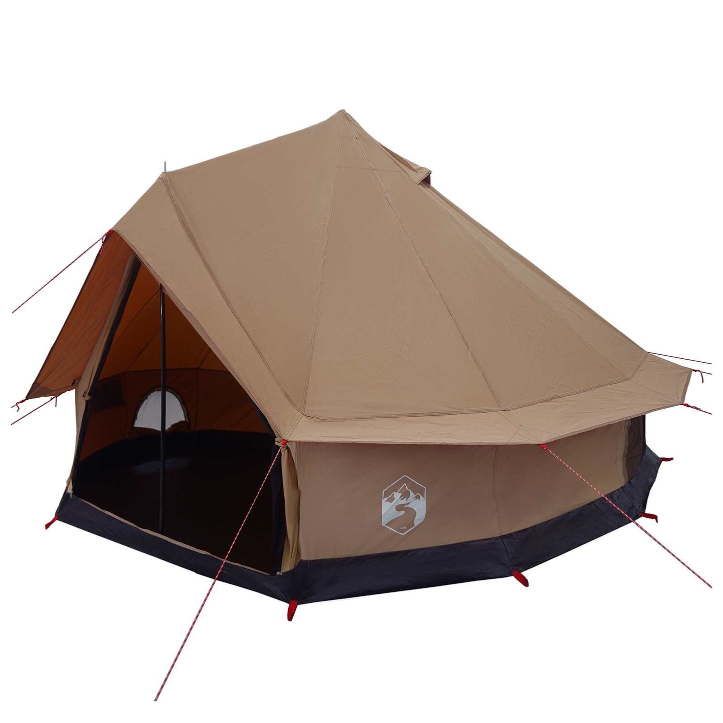 Family Tent Brown 8-Person Polycotton