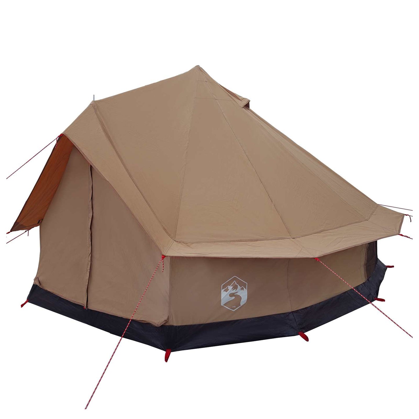 Family Tent Brown 8-Person Polycotton