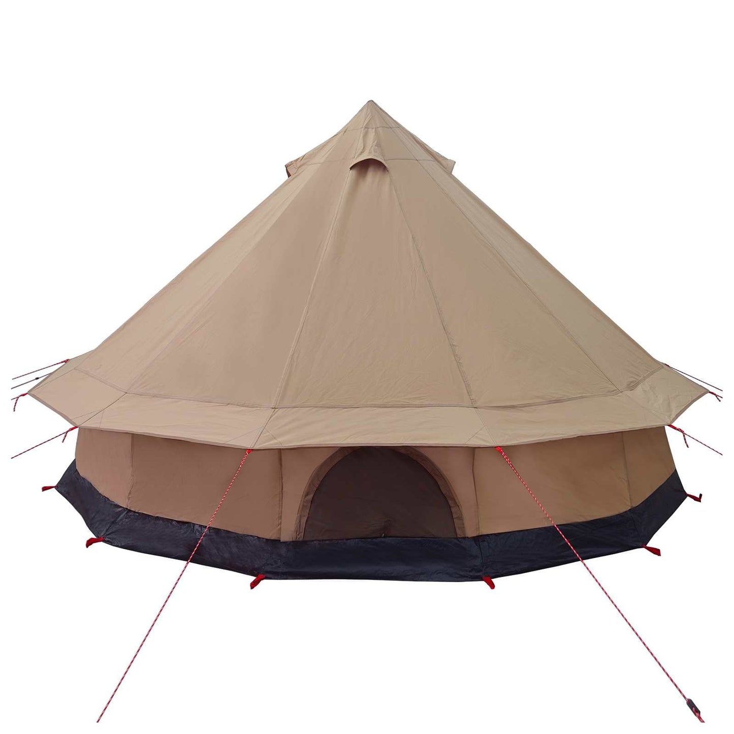 Family Tent Brown 8-Person Polycotton