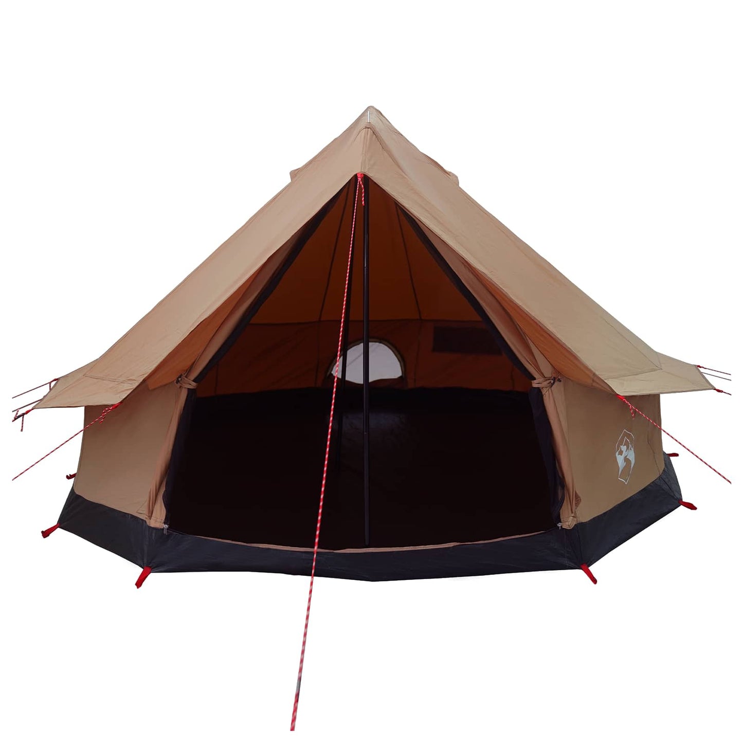 Family Tent Brown 8-Person Polycotton