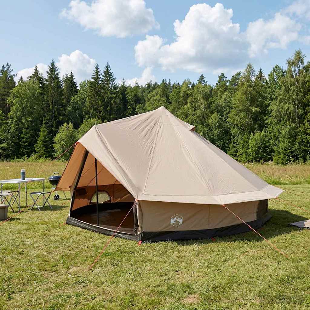Family Tent 10-Person Cream Polycotton