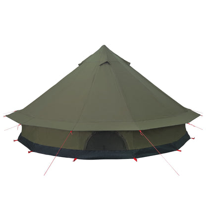 Family Tent 10-Person Army Green Polycotton
