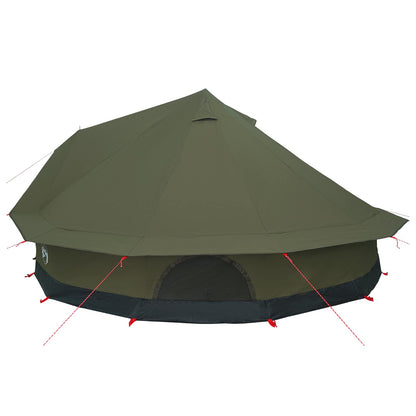 Family Tent 10-Person Army Green Polycotton