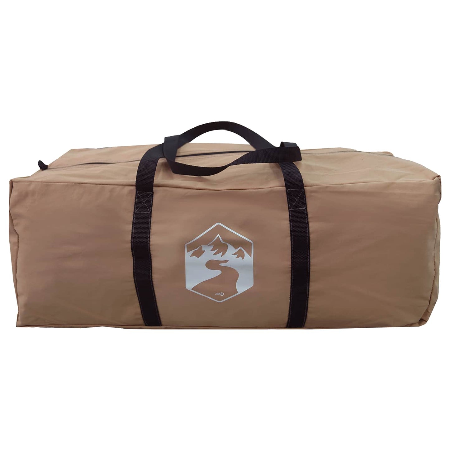 Family Tent 10-Person Brown Polycotton