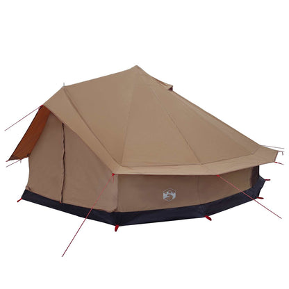 Family Tent 10-Person Brown Polycotton