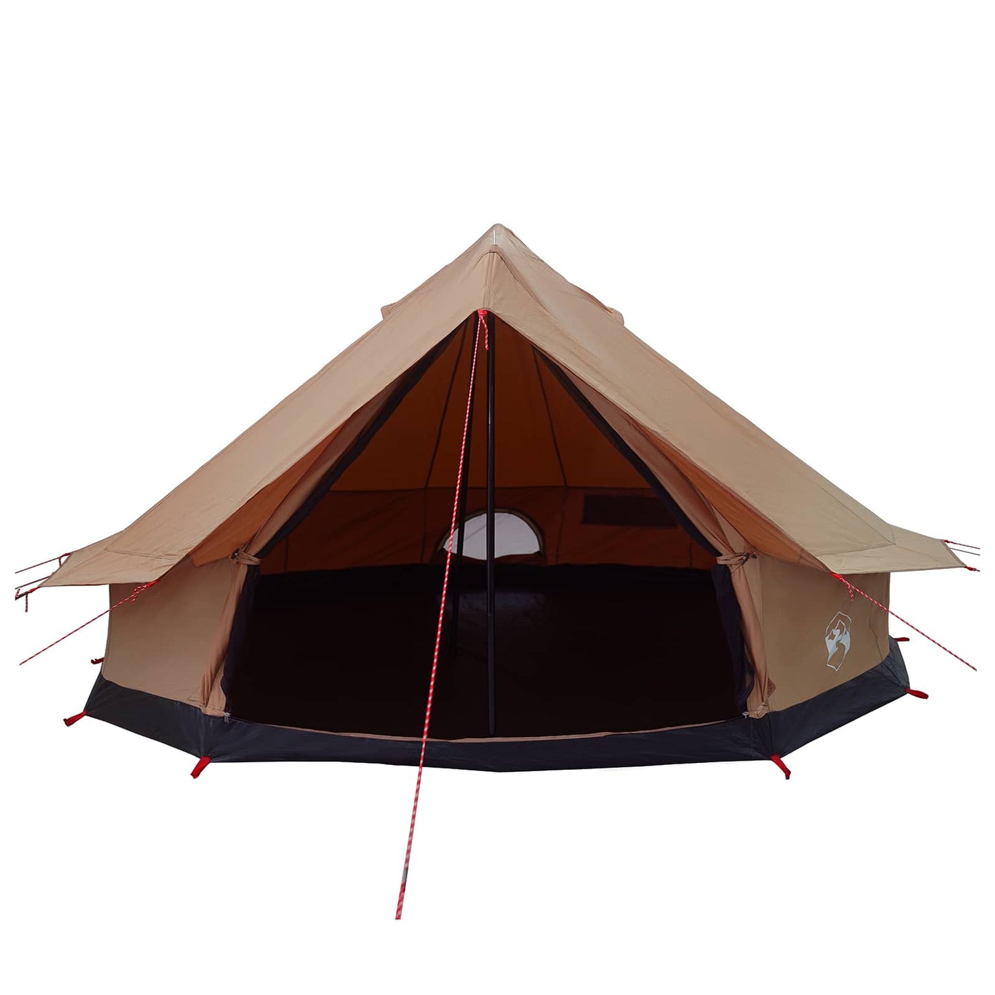 Family Tent 10-Person Brown Polycotton