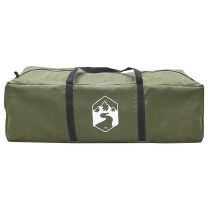 Family Tent Army Green 12-Person Polycotton