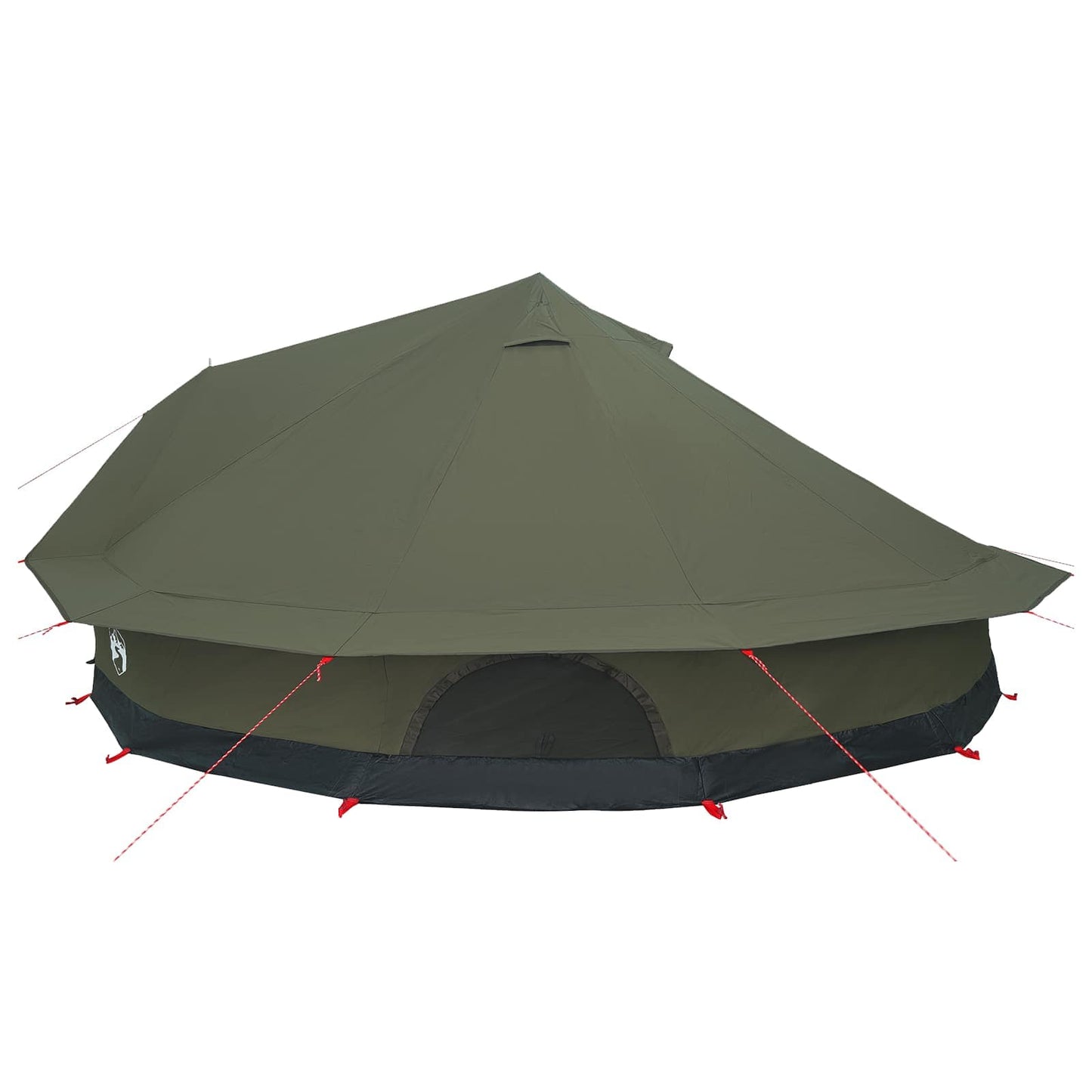 Family Tent Army Green 12-Person Polycotton