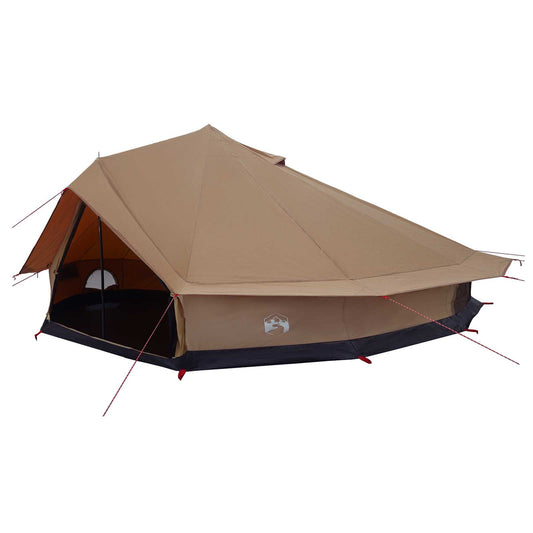 Family Tent Brown 12-Person Polycotton