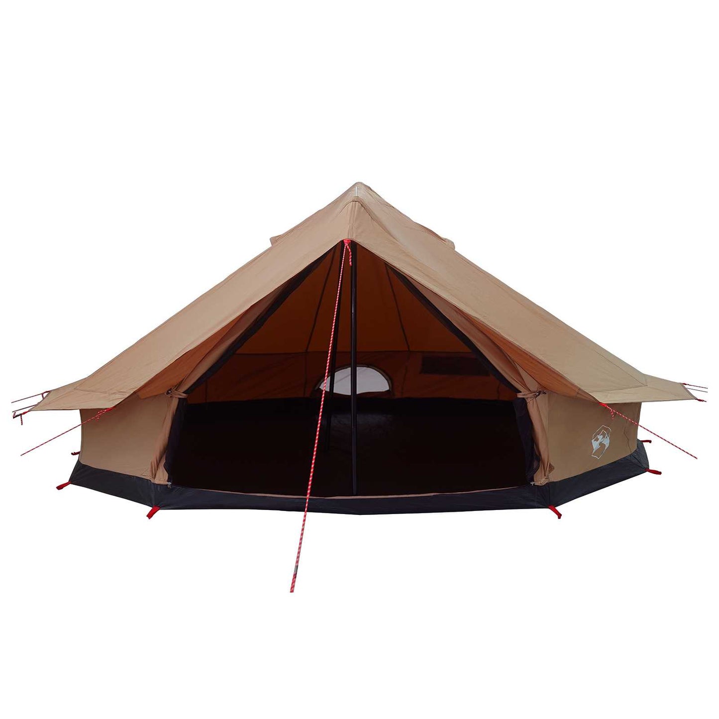 Family Tent Brown 12-Person Polycotton