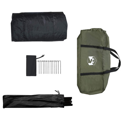 Cabin Tent Army Green 340 x 246 x 210 cm Polycotton