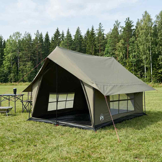 Cabin Tent Army Green 340 x 246 x 210 cm Polycotton