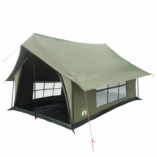 Cabin Tent Army Green 340 x 246 x 210 cm Polycotton