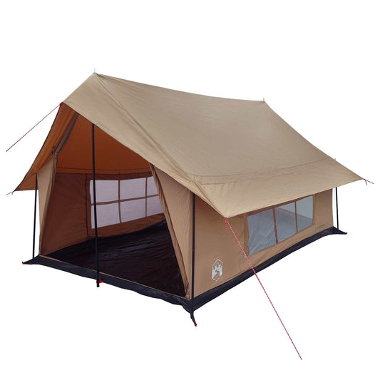 Cabin Tent Brown 340 x 246 x 210 cm Polycotton