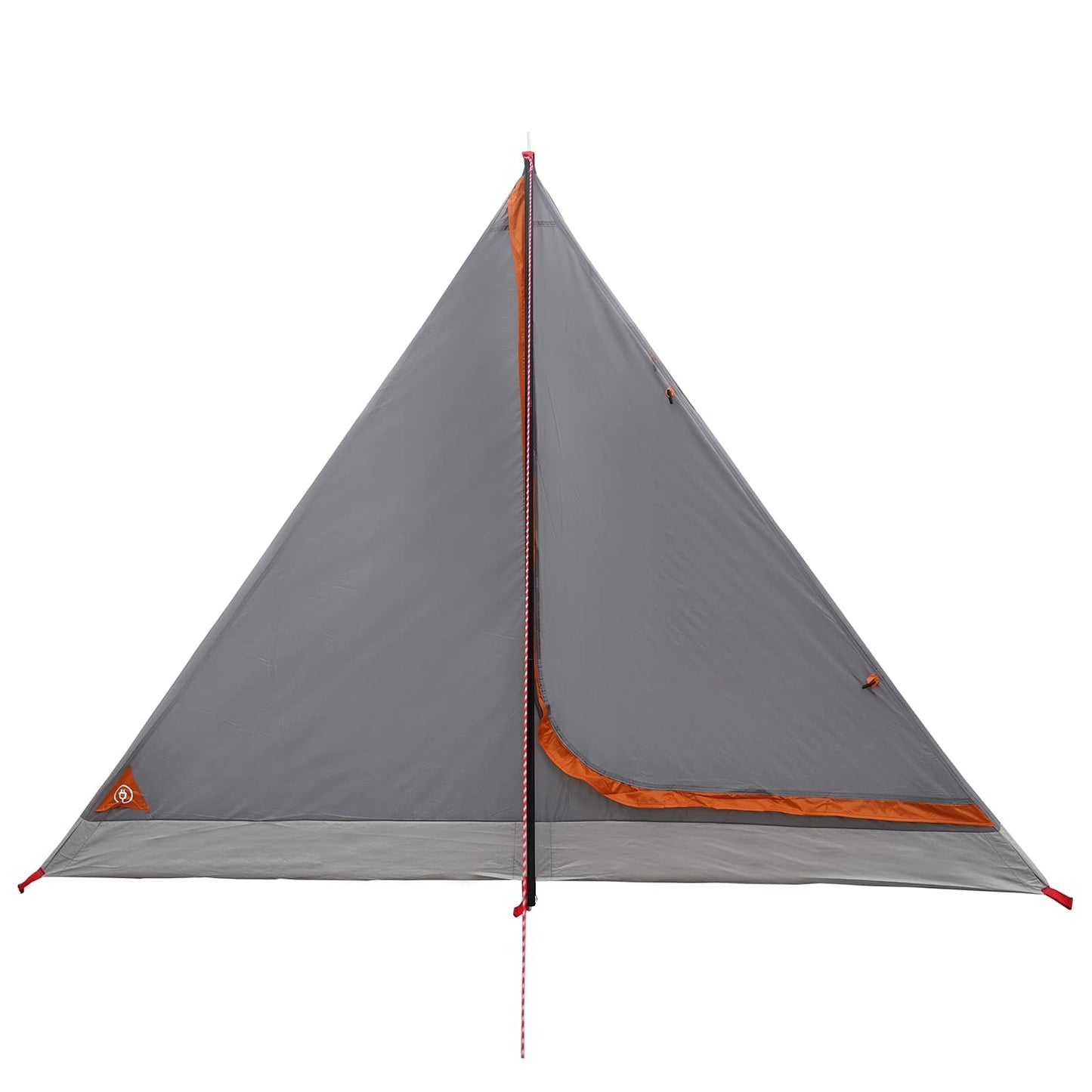 Backpacking Tent Grey and Orange 4-Person