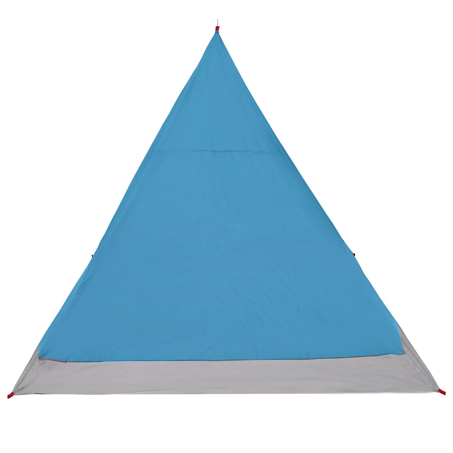 Backpacking Tent Blue 2-Person 185T Polyester with PU Coating