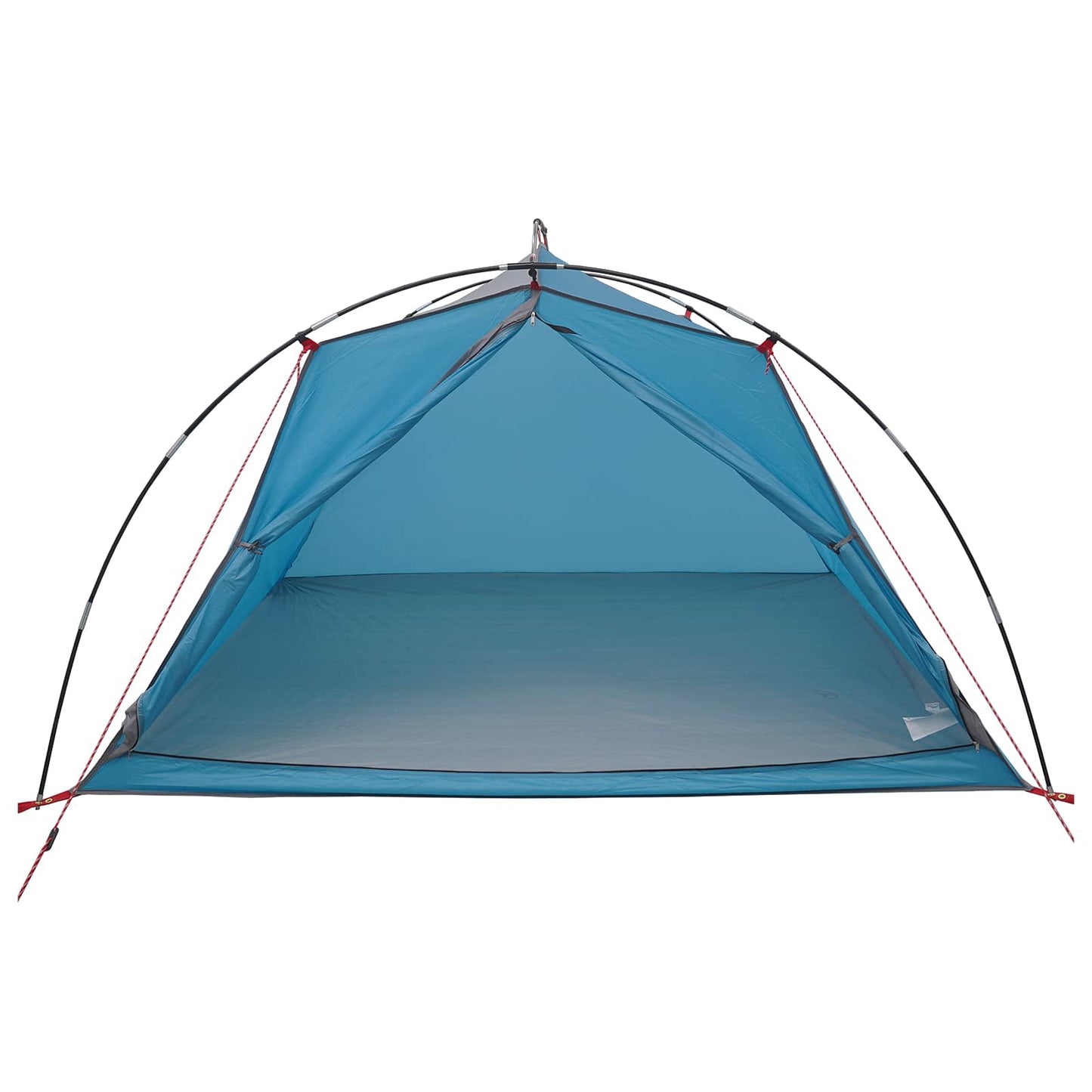 Tunnel Tent Blue 4-Person 185T Polyester with PU Coating