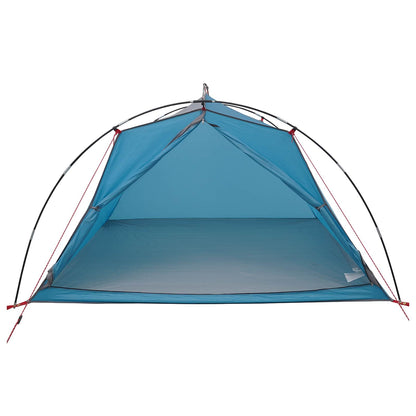 Tunnel Tent Blue 4-Person 185T Polyester with PU Coating