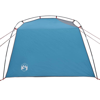 Tunnel Tent Blue 4-Person 185T Polyester with PU Coating