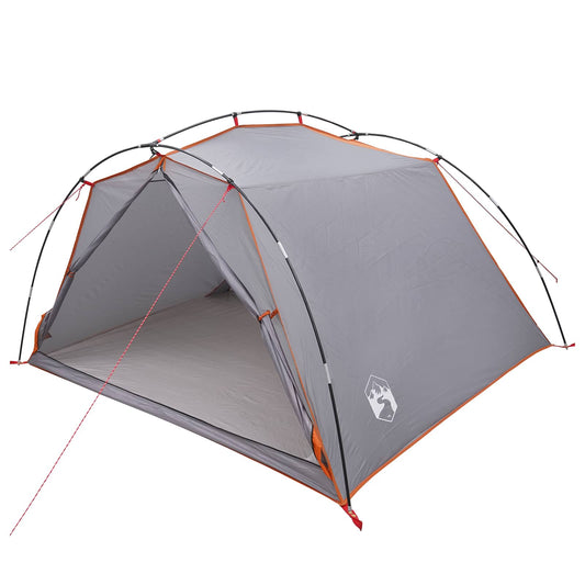 Tunnel Tent 4-Person Grey and Orange