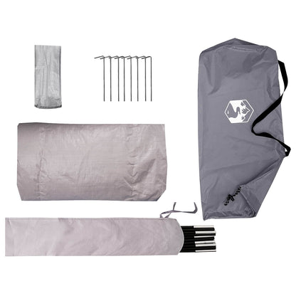 Tunnel Tent 2-Person Grey and Orange