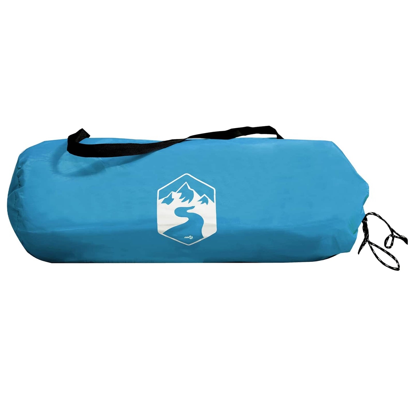 Backpacking Tent 2-Person Blue 185T Polyester with PU Coating