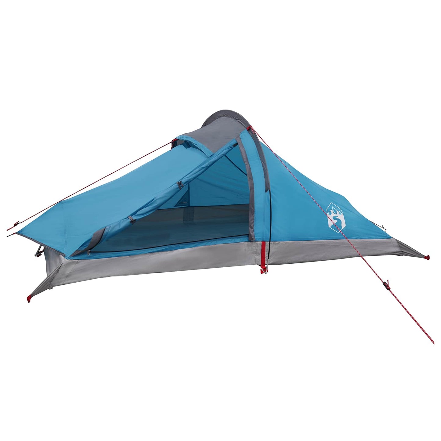 Backpacking Tent 2-Person Blue 185T Polyester with PU Coating