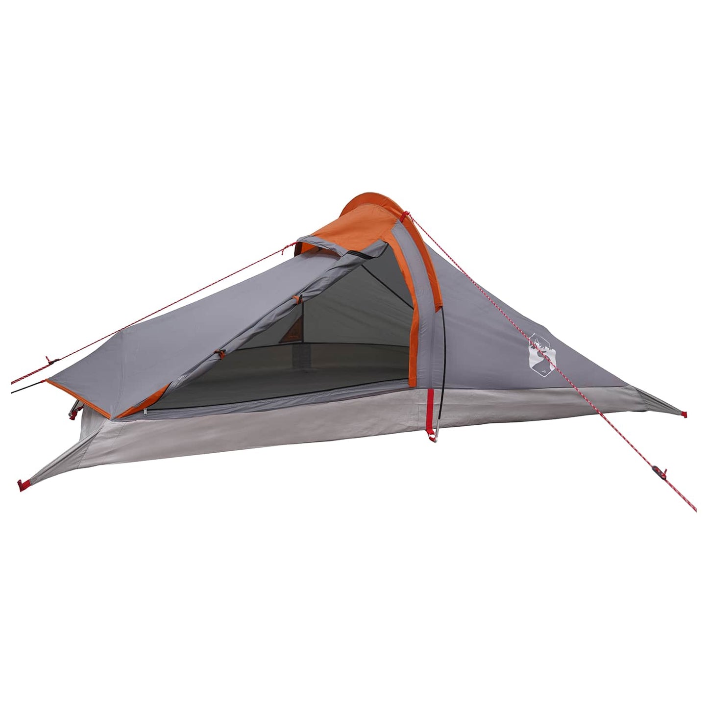 Backpacking Tent 2-Person Grey and Orange