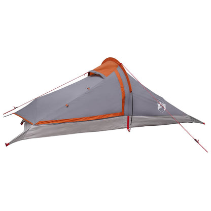 Backpacking Tent 2-Person Grey and Orange