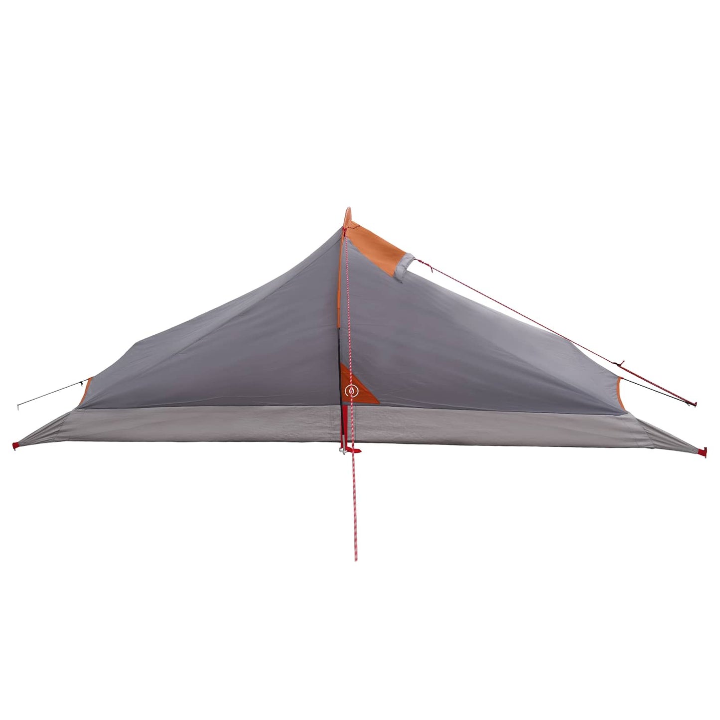 Backpacking Tent 2-Person Grey and Orange