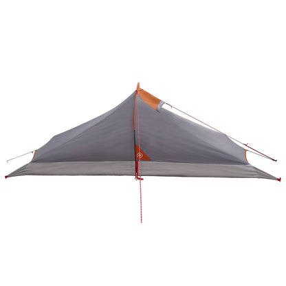 Backpacking Tent 2-Person Grey and Orange