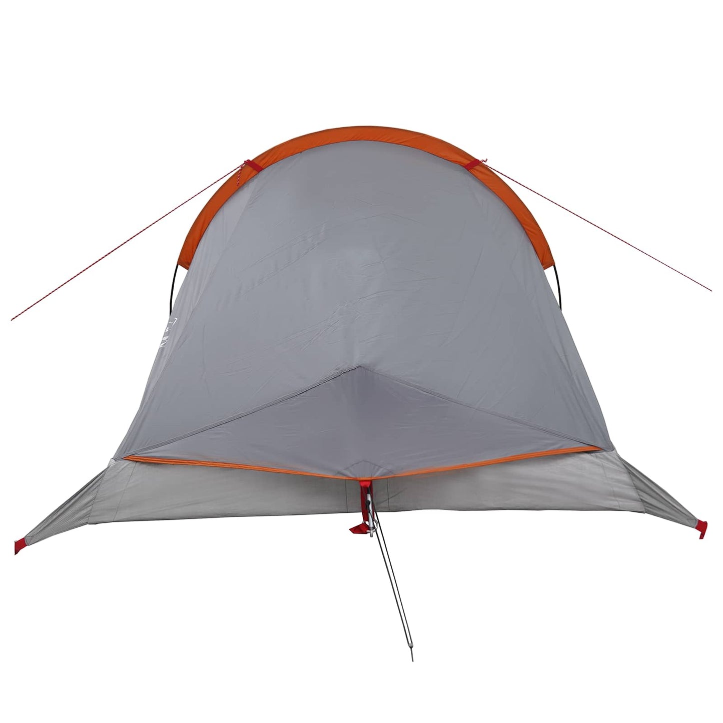 Backpacking Tent 2-Person Grey and Orange